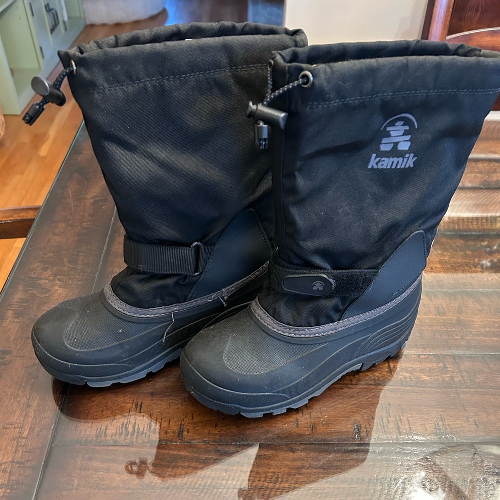Kamik Black Snow Boots